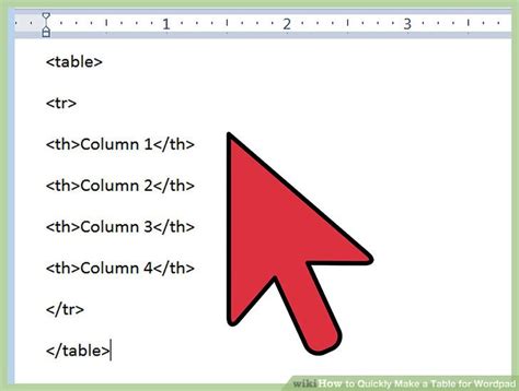 How to Make a Table in Notepad 的图像结果