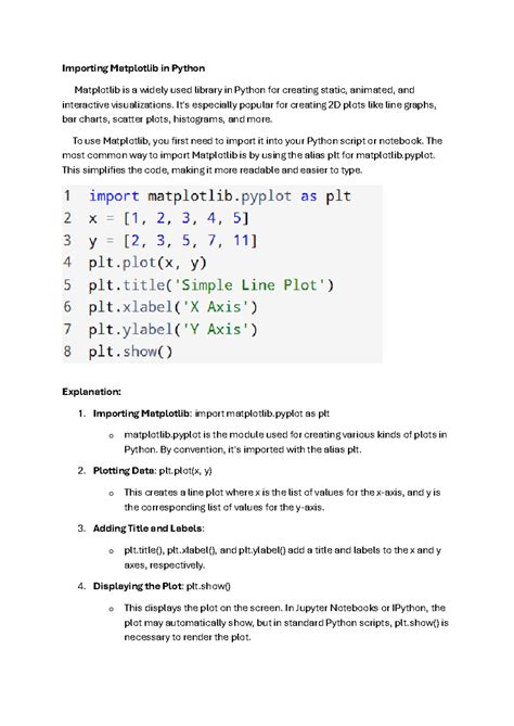 Unit-V 15 - Data science notes - Importing Matplotlib in Python ...