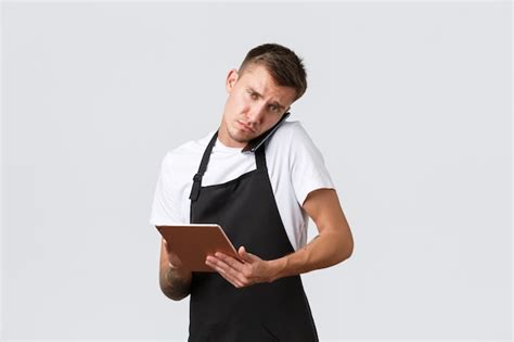 Retail stores, small business, cafe and restaurants takeaway concept ...