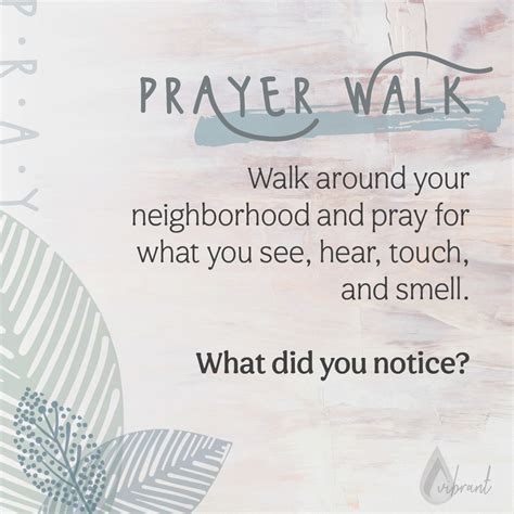 Prayer walk – Artofit