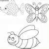 Drawing of fish and butterfly or honey bee - Brainly.in