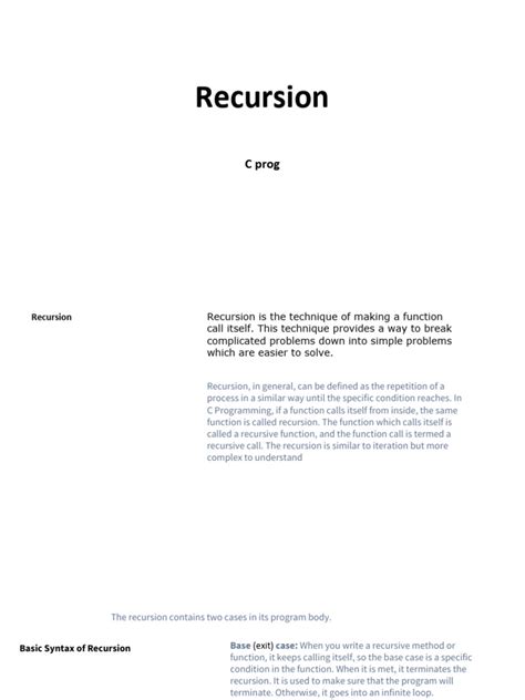 Recursion Computer Science 的图像结果
