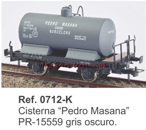 K*train - Novedades vagones cisternas dos ejes, ref : Ref. 0712-K, Ref ...