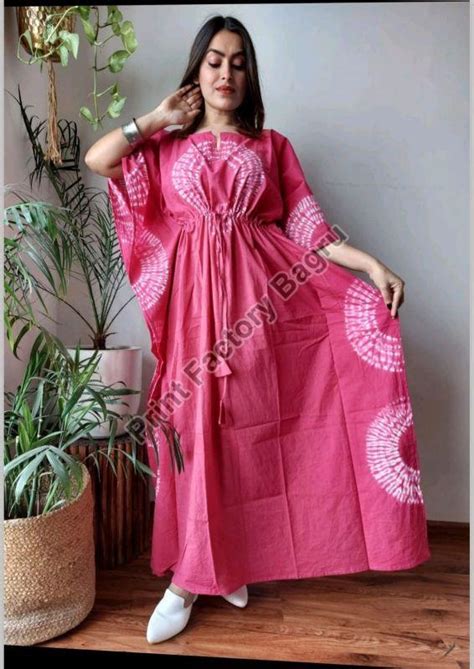 Printed Cotton Kaftans Manufacturer Exporter Supplier from Jaipur India