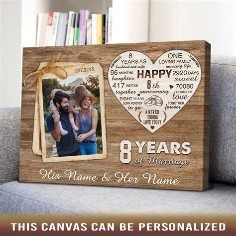 8th Wedding Anniversary Gift To Husband Cheapest Offers | ids ...