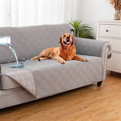 Sanmadrola Sofa Couch Cover 100% Waterproof Sofa Cover Machine Washable ...