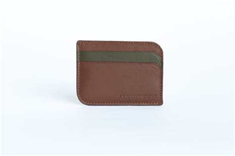 Albert Tusk | The Nano Wallet | Minimal Leather Credit Card Holder