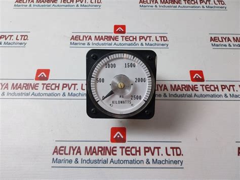 General Electric Db40 Dc Ammeter 0-2500 Ac Kilowatts – Aeliya Marine Tech