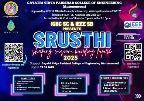 Welcome to Gayatri Vidya Parishad College of Engineering (Autonomous)