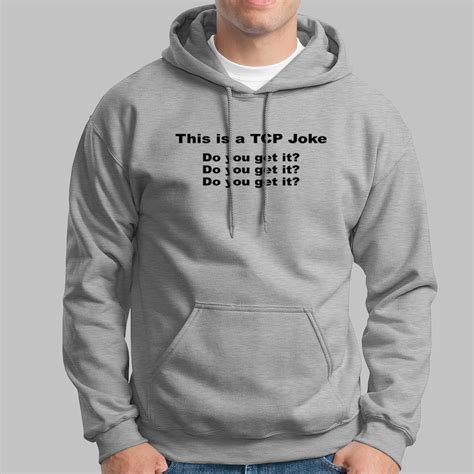 Funny Network Engineer TCP Packet Joke Hoodies For Men – TEEZ.in
