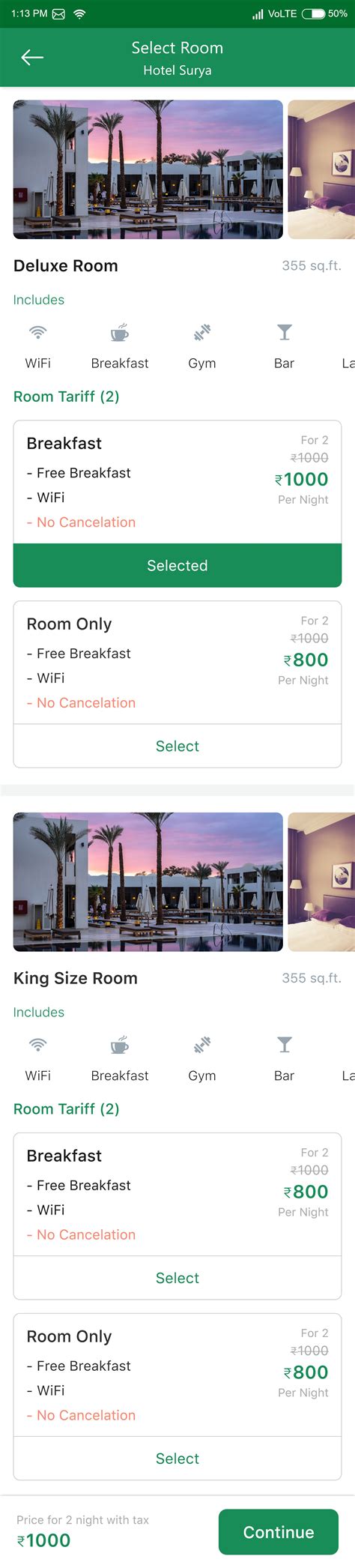 Android Studio SQLite Hotel Booking App with Source Code 的图像结果