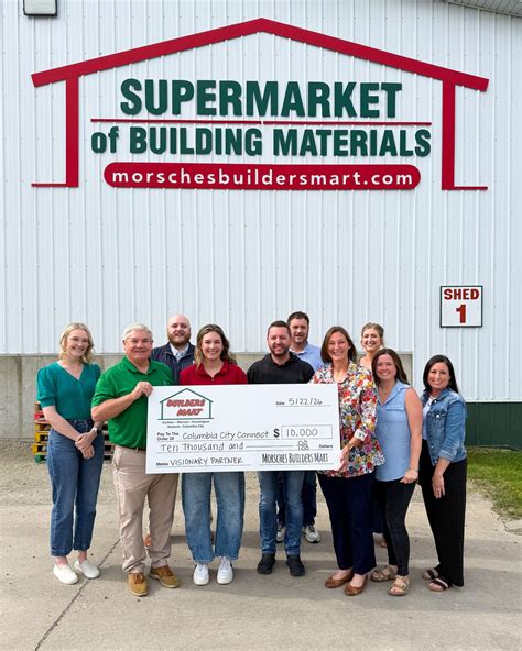 Morsches Builders Mart 2026 Visionary Partner Sponsor for Columbia City ...