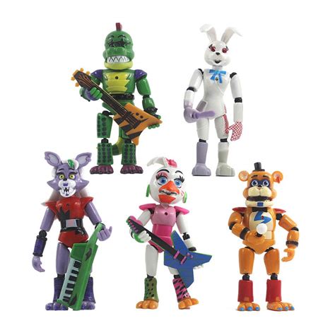 Buy FNAF Security Breach Figure Knuckle Removable FNAF Version Action ...