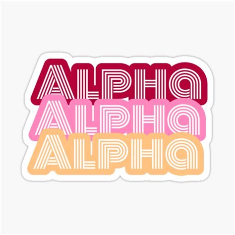 Alpha Sign Sticker 的图像结果