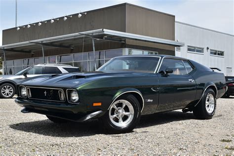 1973 Mustang 1973 Ford Mustang Mach 1 3K Blue Glow Metallic With