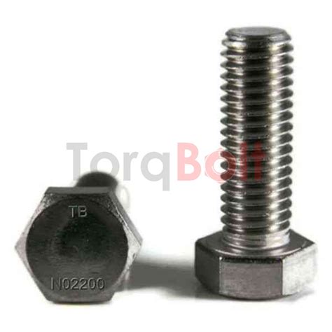 Nickel 200 Fasteners Manufacturer & Supplier India | TorqBolt