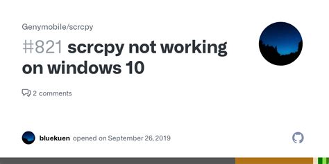 Image result for Scrcpy Not Working