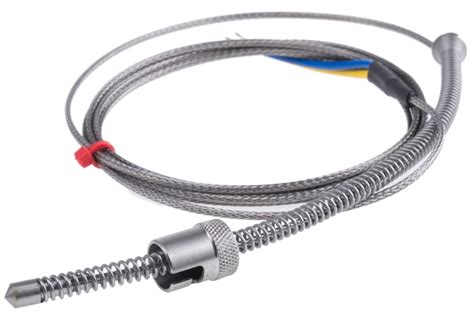 RS PRO | RS PRO Type J Adjustable Bayonet Thermocouple 2m Length, 6mm ...
