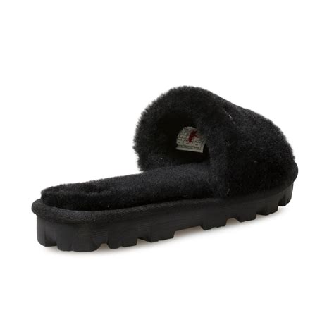 UGG Cozette Black Slippers - Women's – MyCozyBoots