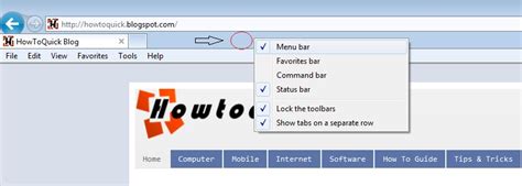 Image result for Internet Explorer Menu Bar Missing