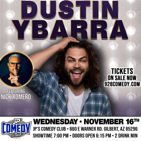 Dustin Ybarra @ JP’s Comedy Club, JP’s Comedy Club, Gilbert, 16 ...