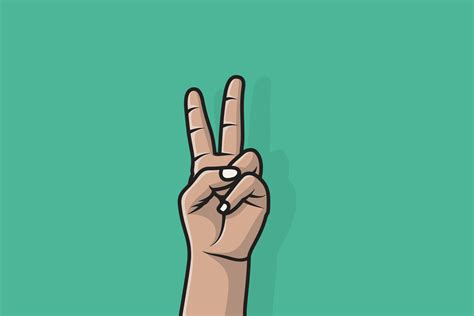 Peace Sign Emoticon Facebook