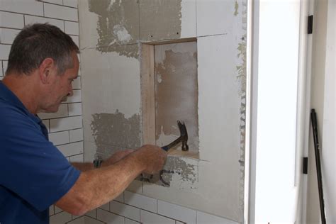 How To Tile A Shower With Niche at James Jain blog