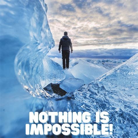 Impossible Is Nothing Quote Wallpaper
