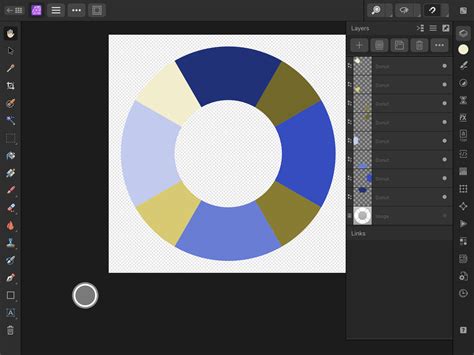 Slicing torus into segment shapes with Affinity Designer? - Desktop ...
