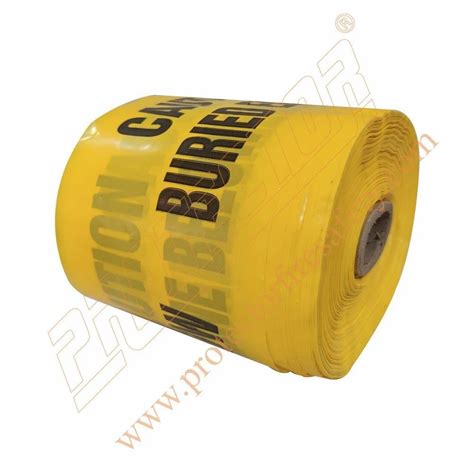 Safety Tape - BARRICADE UNDERGROUND TAPE ELV CABLE LINE 6" Wholesale ...