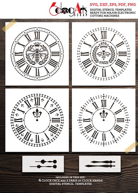 4 Clock 的图像结果