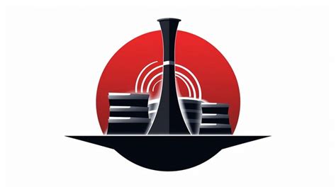 Logo of the company that repairs devices nuclear power plant | Premium ...