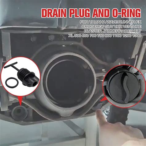 Buy Drain Plug and O-Ring for Yamaha Wave Runner FX 140 Cruiser GP SUV ...