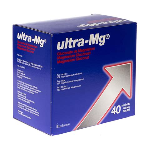 Ultra mg sach. 40 x 3g kopen? | Multipharma.be