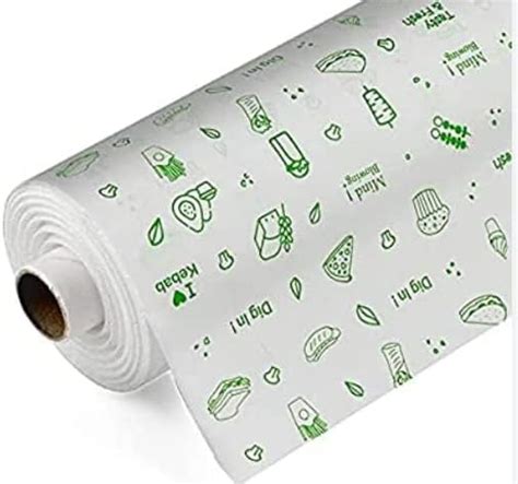 Buy SHEFFO 25 Meter Butter Paper Roll | Chapati Wrap | Paper Burger ...