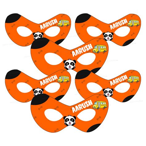 Baby Bus Theme Eye Mask | Birthday Party Supplies India Online