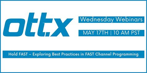 Hold FAST – Exploring Best Practices in FAST Channel Programming, May ...