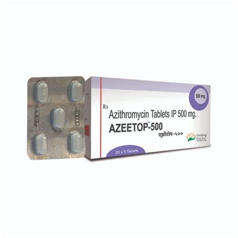 Antibiotic Medicine - Azithromycin 100mg, Azithromycin 250mg ...
