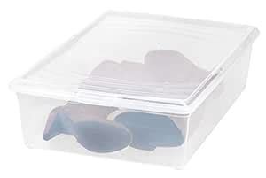 IRIS 33 Quart Modular Storage Box, Clear : Amazon.in: Home & Kitchen
