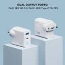 boAt 45 W GaN 3.1 A Wall Charger for Mobile with Detachable Cable ...