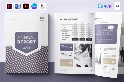 Annual Report Layout Ideas