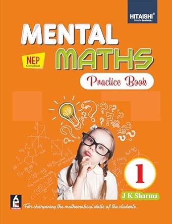 Mental Math - Mathematics Book for Class 1 - HITAISHI PUBLISHERS ...