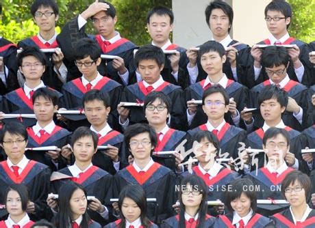 我院首届本科生即将毕业 拍毕业照掀高潮（图文） | 广州软件学院新闻网