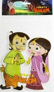 STICKER BAZAAR 32.4 cm A4 Cutout Sticker Of Chhota Bheem Self Adhesive ...