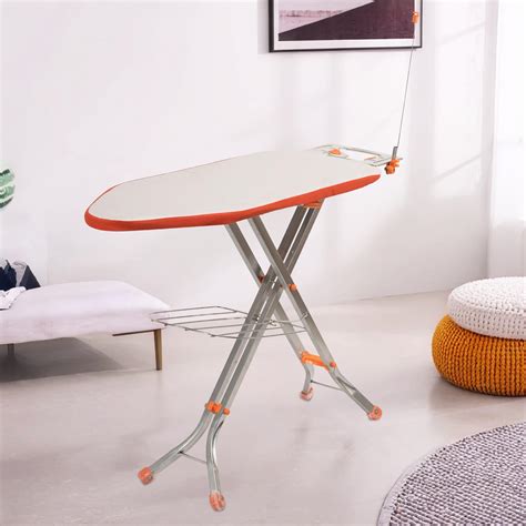 FLIPZON Large Foldable Deluxe Ironing Board for Home with Aluminised ...