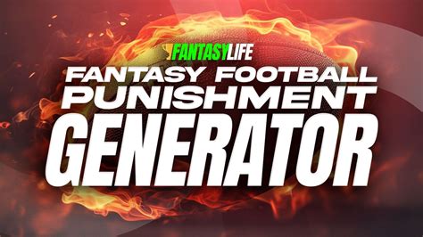 Generate The Best Fantasy Football Punishments