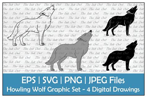 Werewolf Howling Drawing