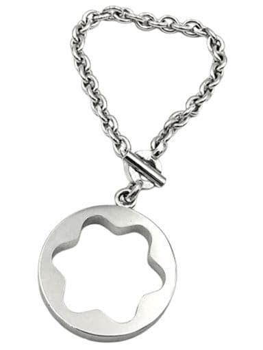 Montblanc Silver Collection Key Ring Mb8697