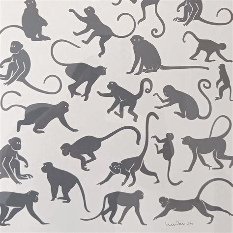 Madan Meena - Banana Eaters | Contemporary Indian Art – KYNKYNY Art Gallery