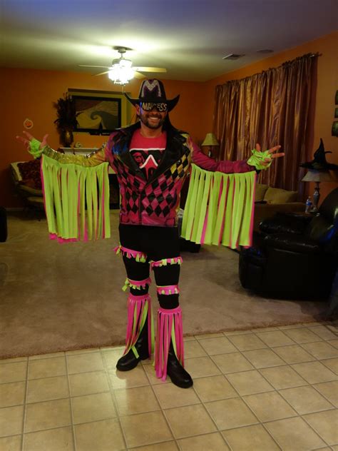 Macho Man Randy Savage Homemade Costume 2014 | Diy costumes, Macho man ...